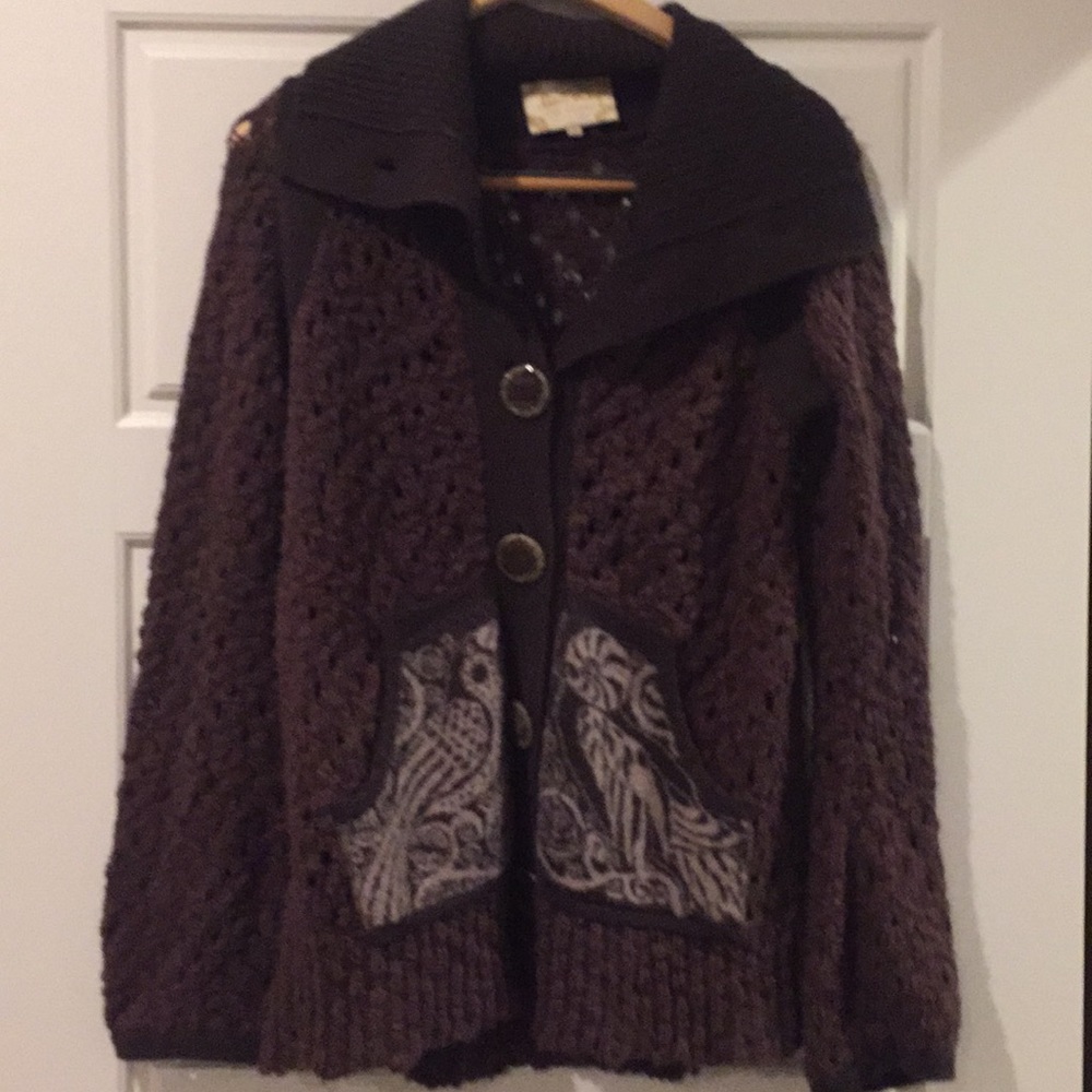 Lila Molly brown cardigan